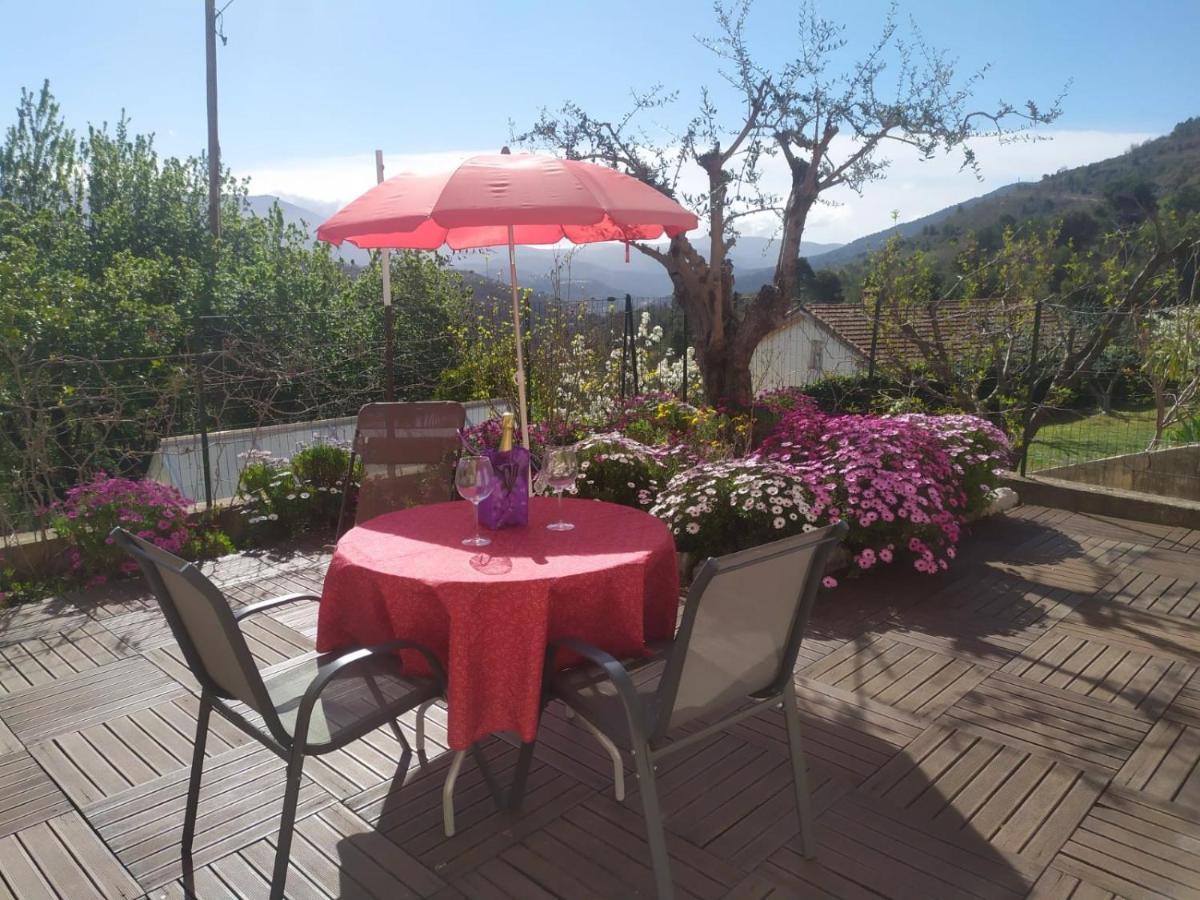Studio Le Romantique A 20 Kms De Nice Bendejun ภายนอก รูปภาพ