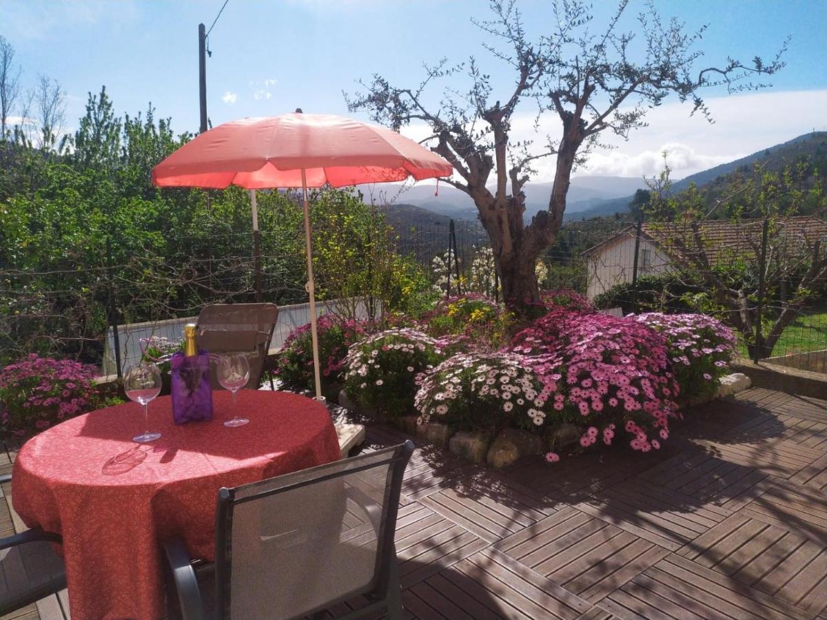 Studio Le Romantique A 20 Kms De Nice Bendejun ภายนอก รูปภาพ