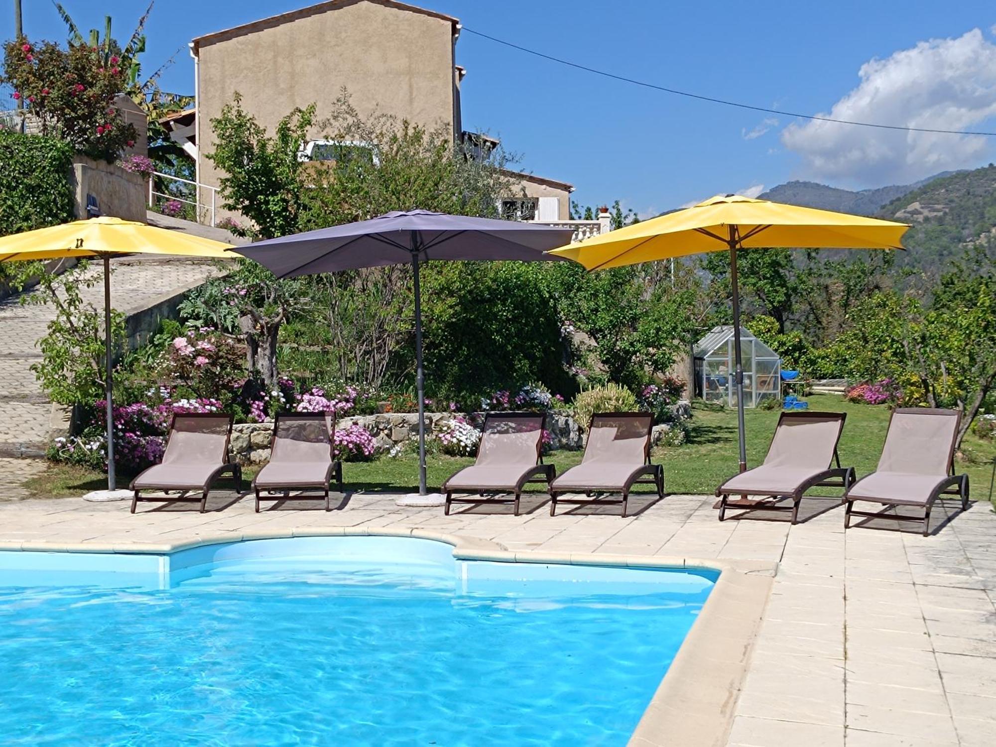 Studio Le Romantique A 20 Kms De Nice Bendejun ภายนอก รูปภาพ