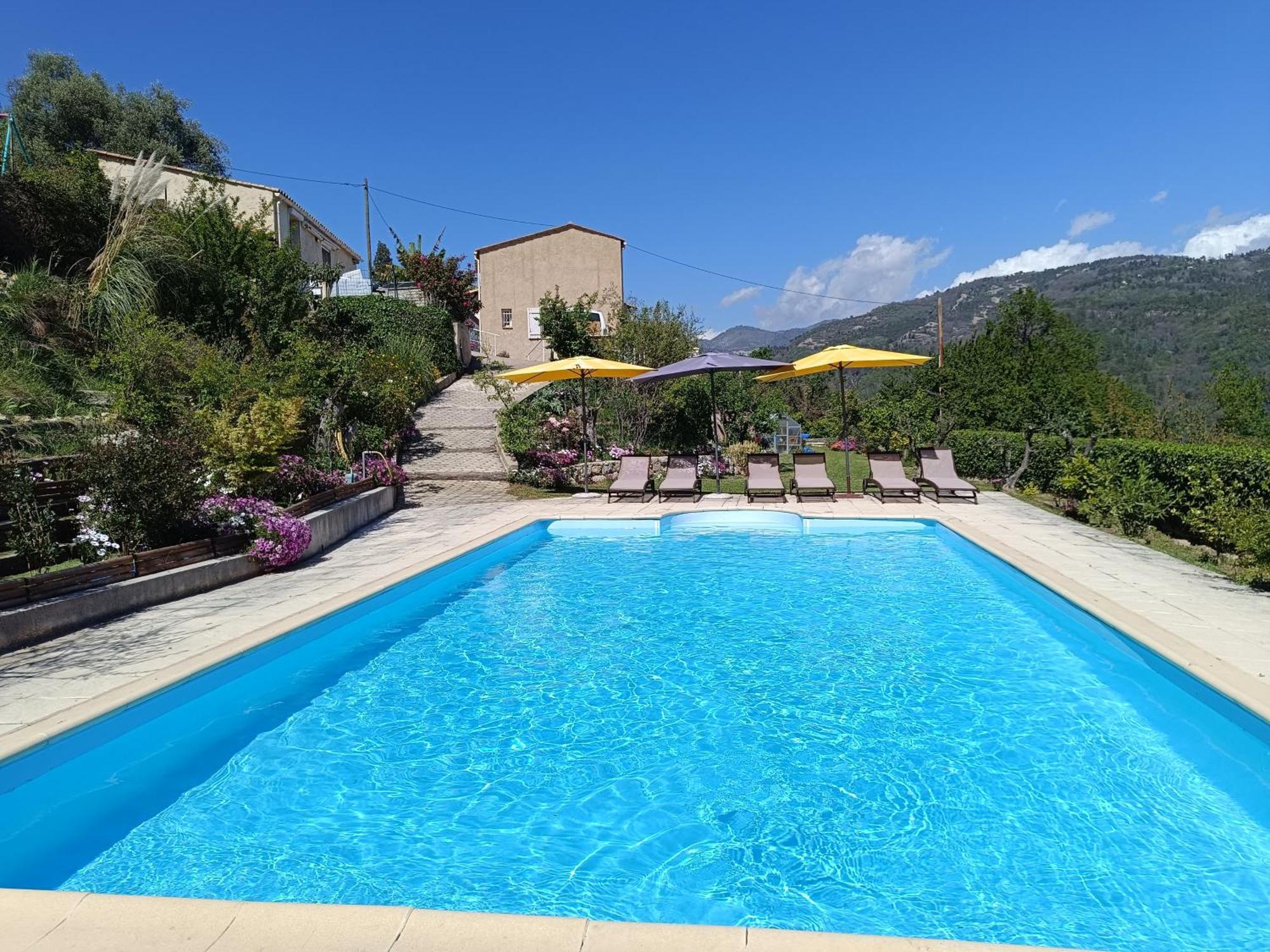 Studio Le Romantique A 20 Kms De Nice Bendejun ภายนอก รูปภาพ